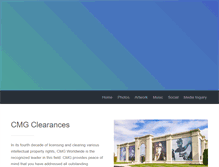 Tablet Screenshot of cmgclearances.com